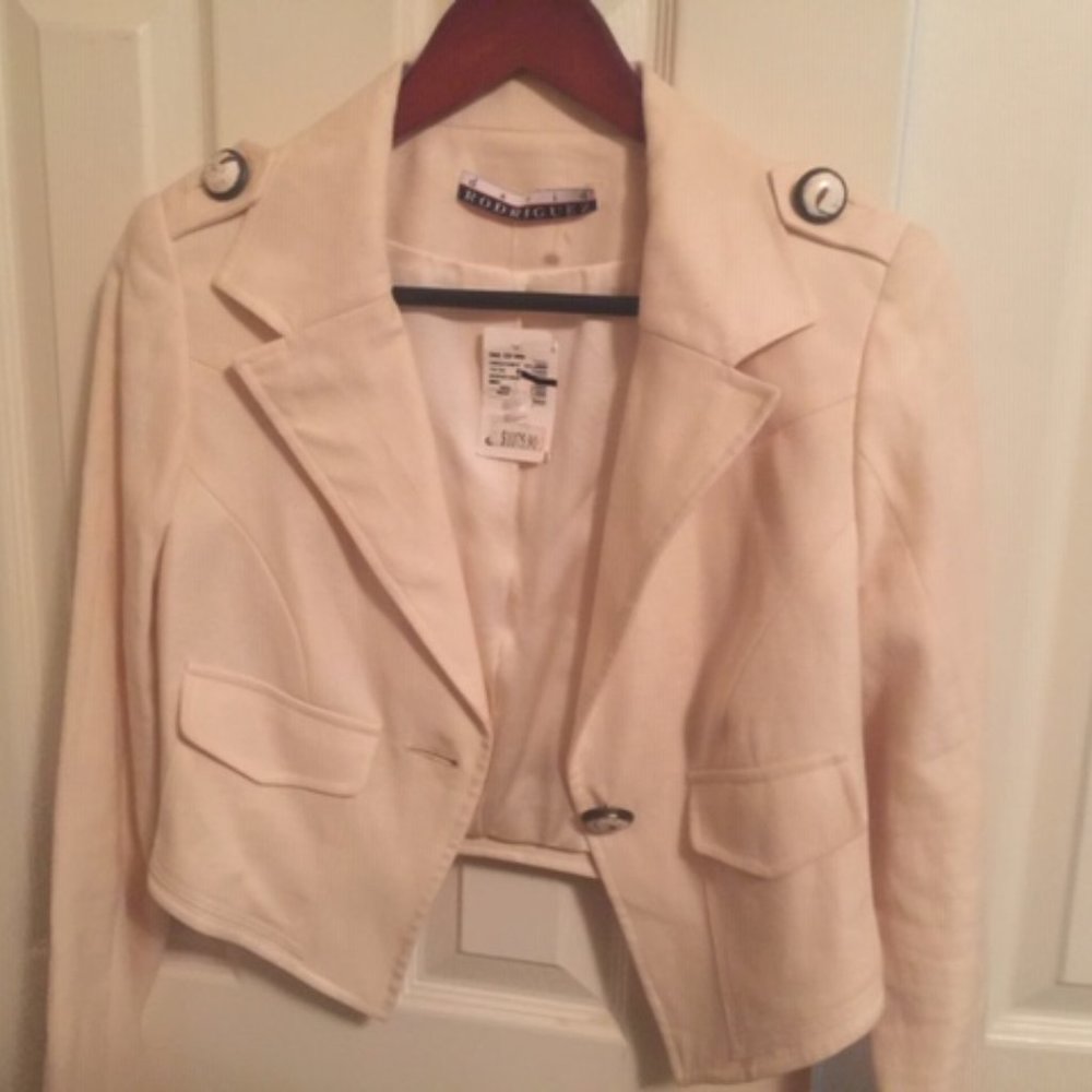 David Rodriguez blazerDavid Rodriguez white linen